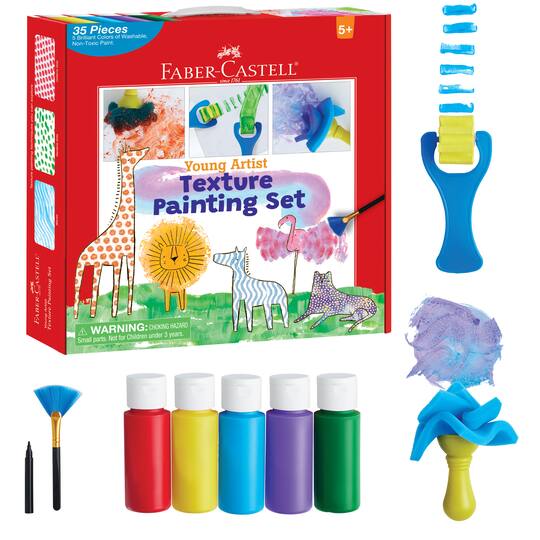 Faber-Castell&#xAE; Young Artist Texture Painting Set